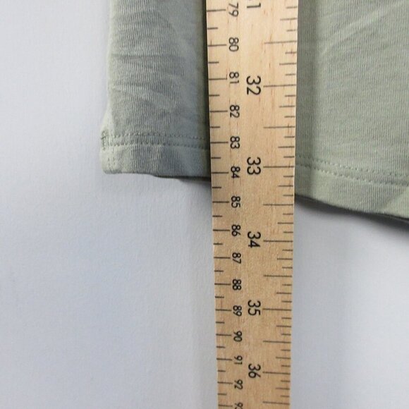 Public Rec Go To Tank Dress XS Green Open Back Pima Cotton Golf Athletic 200 - Picture 9 of 10